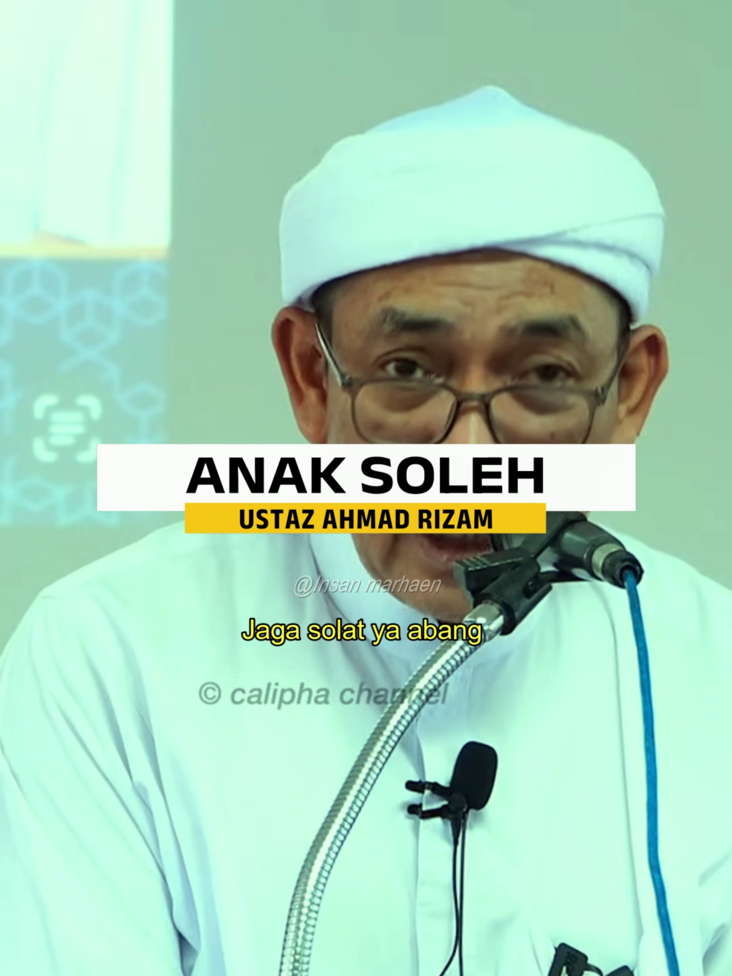 Anak soleh #ustazahmadrizam #insanmarhaen #anaksoleh #fyp