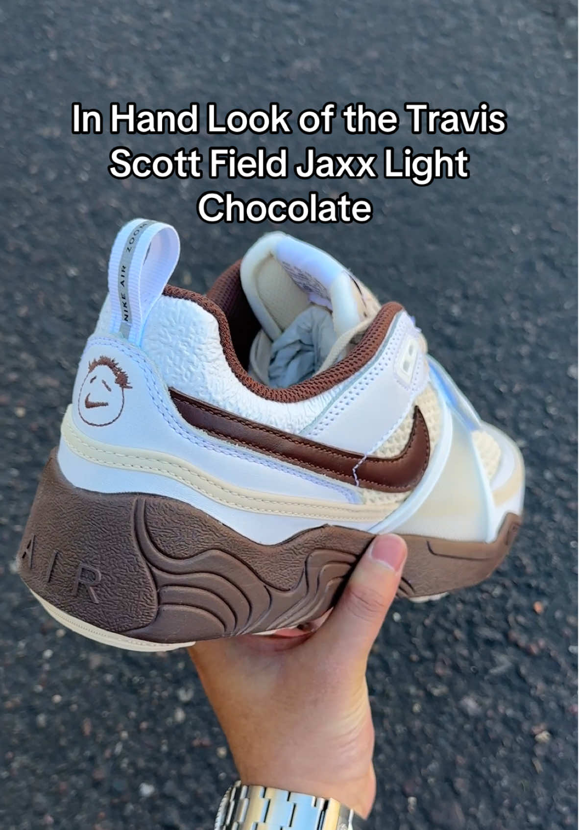 New light chocolate travis scott field jaxx! #travisscott #fieldjaxx #archiveaz #nike #jordan 