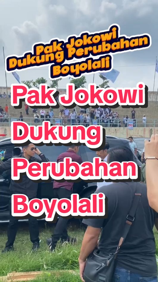 Trimakasih Pak Jokowi atas kerawuhan dan mengobati kangennya rakyat Boyolali 💙✌️🫰✊ #perubahanboyolali #agusfajar2024 #boyolali24jam #dwifajarlovers #agusirawanboyolali2024 