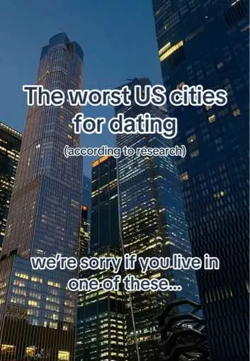 A recent study analyzed the 20 largest cities across the U.S. based on six key factors: 1️⃣ the population of single people 2️⃣ the odds of tying the knot 3️⃣ the annual divorce rate 4️⃣ the number of people actively searching for a relationship  5️⃣ the overall quality of life 6️⃣ cost of living #Love #dating #Relationship #single 