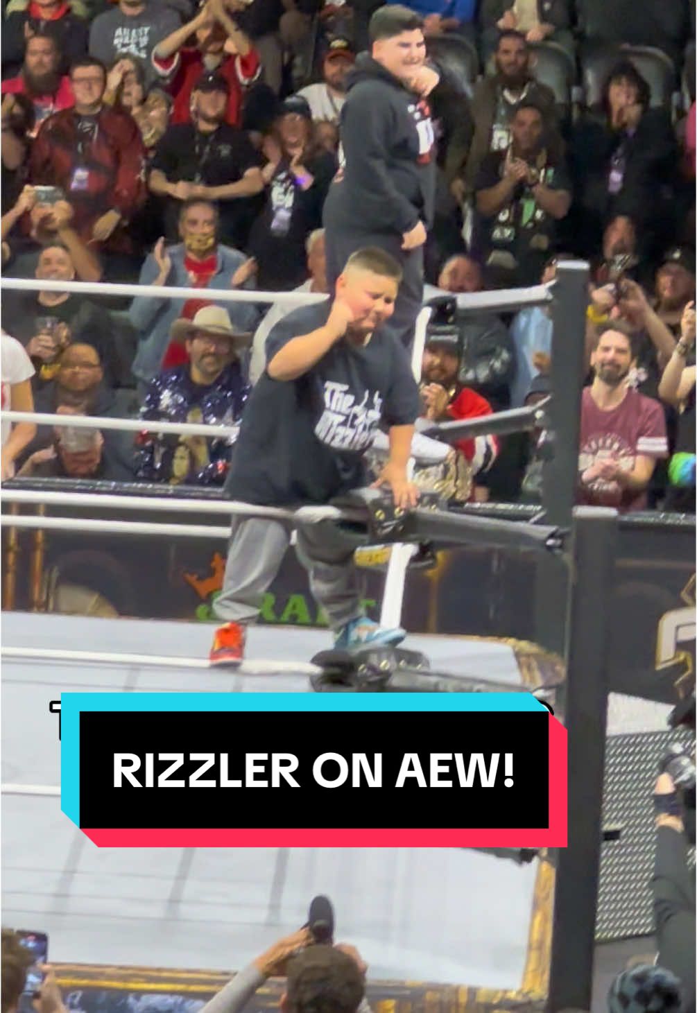 The Rizzler and the costco guys big justice and AJ win big at AEW Full Gear! #aew #aewwrestling 