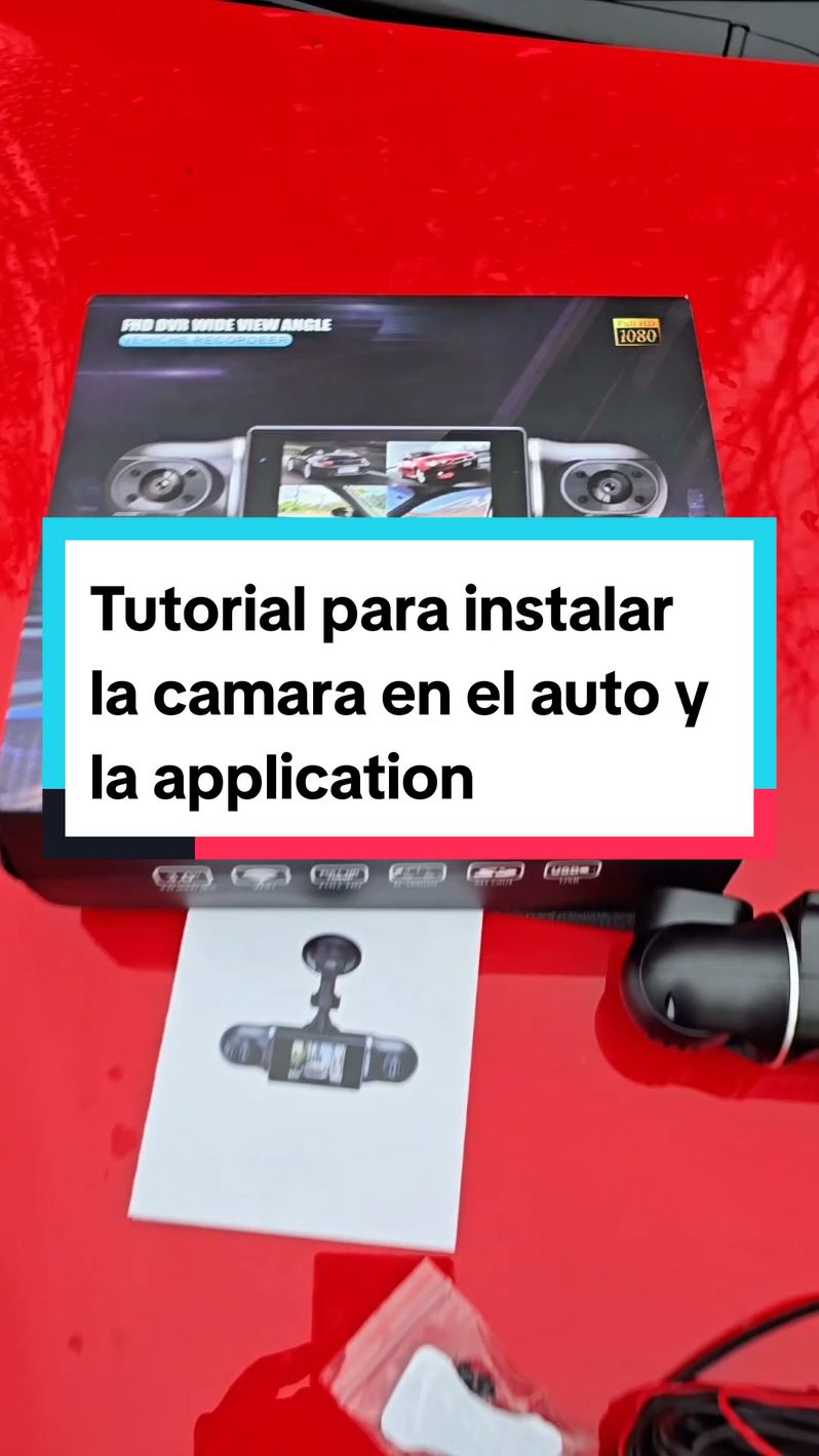 4-Channel Dash Cam, FHD 1080P  Tutorial para instalar esta camara #DashCam #CarDashCam #ViralVideo #CamaraParaAuto #HowToInstall #UsTikTok #USForYouFeed 