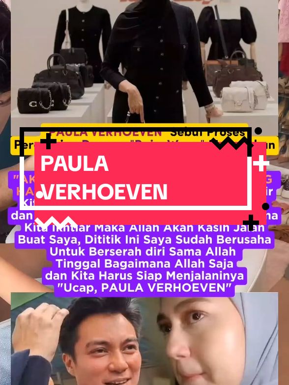 PAULA VERHOEVEN Menangis 😭  #fypage  #fypシ゚ #paulaverhoven #info #information #reels #trending #viral #sorotan 