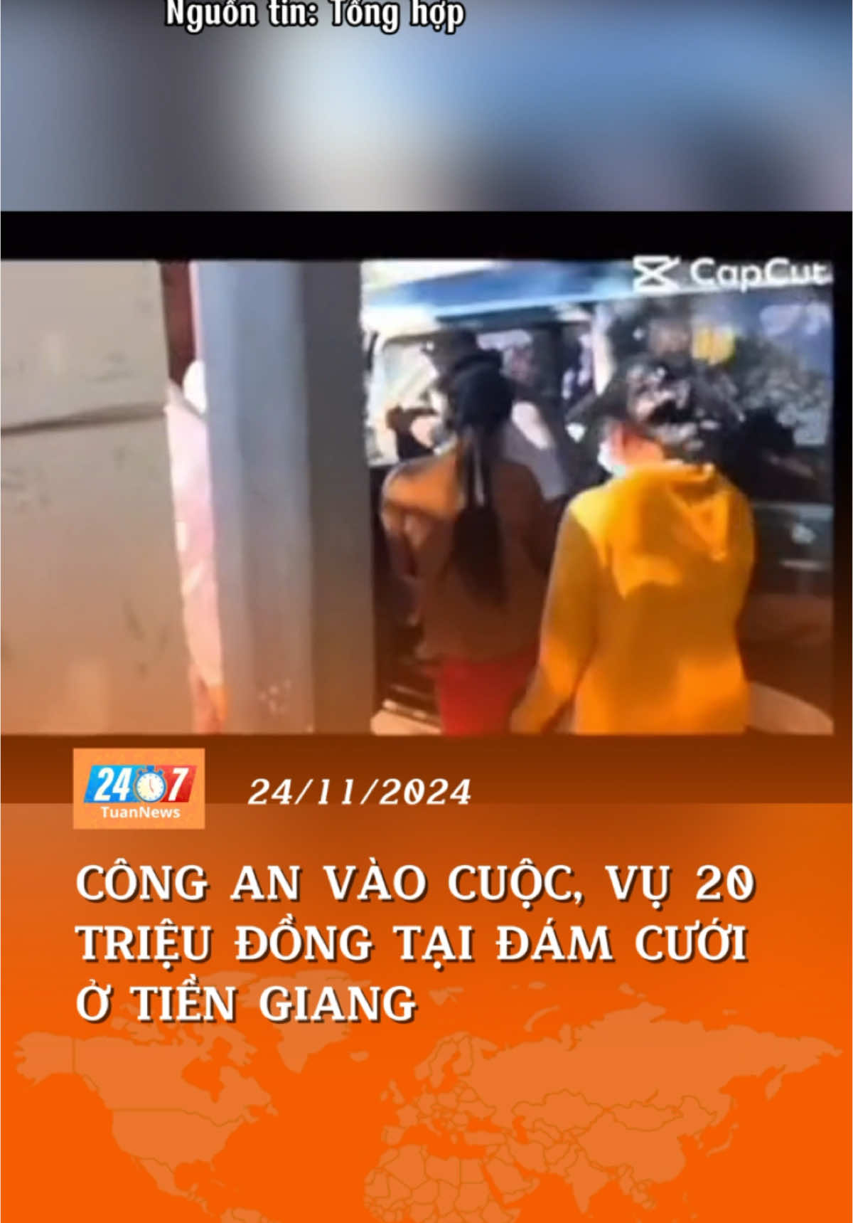 Công an vào cuộc vụ 2 cô gái trang điểm cô dâu bị chủ nhà kiểm tra vì mất 20 triệu đồng#TuanNews247 #tinhot #thoisu #anhgiang #CôngAnTiềnGiang #Mất20TriệuĐámCưới #MakeUpCôDâu #DramaĐámCưới #VụViệcGâyTranhCãi