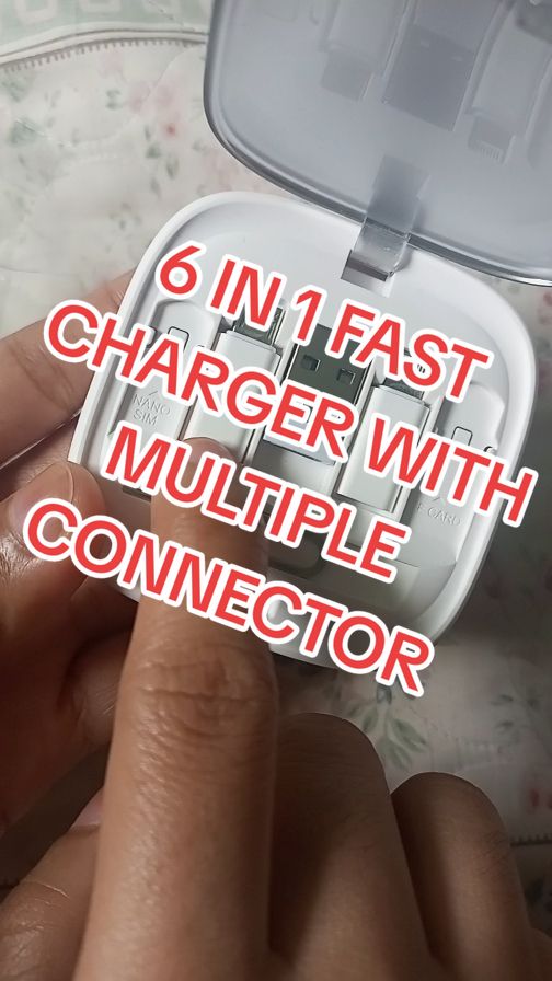 WAG NA WAG KANG MANGHIRAM NG CHARGER O POWERBANK KUNG WALA KA NETONG 6 IN 1 60 WATTS FAST CHARGER WITH MULTIPLE CONNECTOR NA TO SINASABI KO SAYO MAHIYA KA NAMAN #fastcharger #fastcharging #fastchargingcable #multifunctionalcharger #affordablefastcharger #fastchargermultipleconnector #chargermultipleconnector