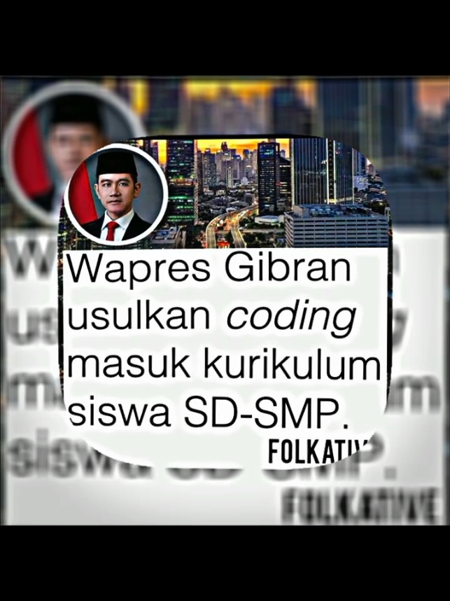 Coding adalah proses menulis, menguji, dan memelihara kode komputer dalam bahasa pemrograman tertentu untuk menciptakan perangkat lunak, aplikasi, atau solusi digital. Coding memungkinkan seseorang memberikan instruksi kepada komputer agar dapat melakukan tugas tertentu. Berikut adalah poin penting tentang coding: 1. Bahasa Pemrograman: Coding dilakukan menggunakan bahasa seperti Python, Java, C++, JavaScript, atau lainnya. Setiap bahasa memiliki kegunaan dan aturan penulisan (syntax) tersendiri. 2. Tujuan: Coding digunakan untuk berbagai tujuan, seperti membuat aplikasi web, program komputer, permainan, atau bahkan mengendalikan perangkat keras seperti robot. 3. Proses: Melibatkan beberapa langkah, termasuk merancang algoritma, menulis kode, menguji, dan memperbaiki kesalahan (debugging). 4. Keterampilan yang Dibutuhkan: Pemahaman logika, pemecahan masalah, dan kemampuan berpikir kritis sangat penting untuk menjadi seorang programmer yang baik. #coding #gibran #gibrancoding #fyp #indonesia #fyppppppppppppppppppppppp 