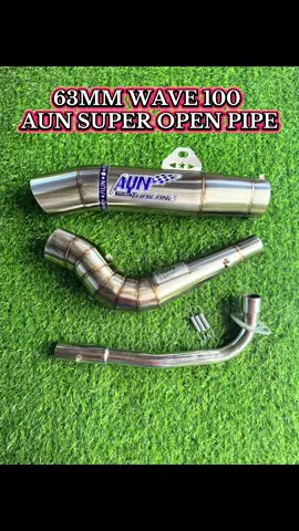 63mm wave 100 aun super open pipe #aun #superboymufflershop #superopenpipe #openpipe #wave #wave100 