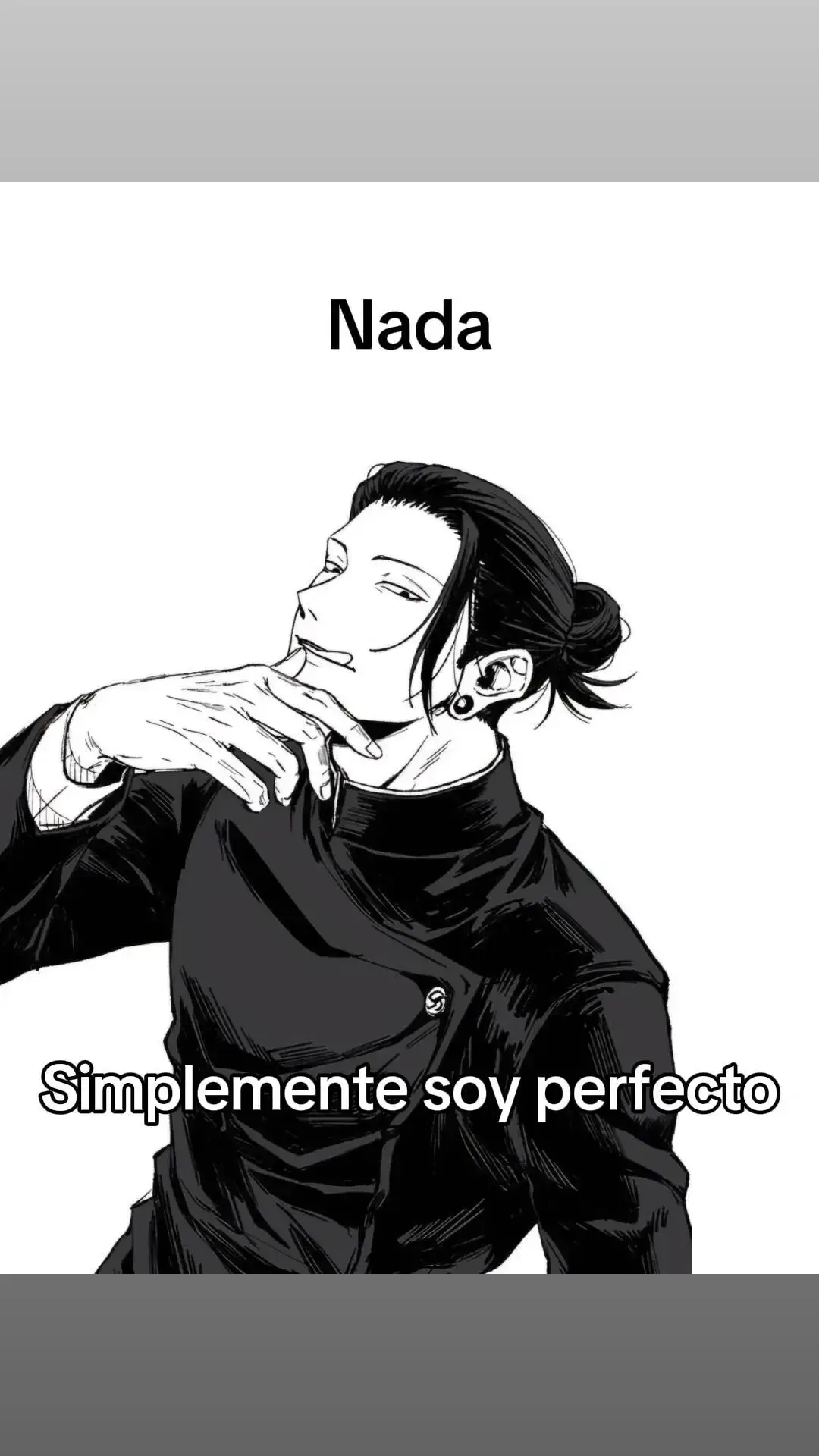 Soy ese #jujutsukaisen #jjk #geto #getosuguru #parati #humor #contenido #sugurugeto 