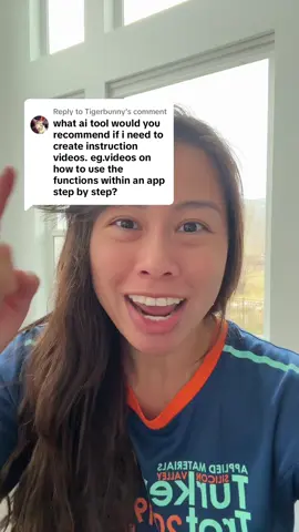 Replying to @Tigerbunny AI tools to create step-by-step instruction videos showing jow to use functions within an app.  The top 2 I recommend are Guidde and Scribe. Both work really well. Alternatively, you could record a loom video, talk while you’re demo’ing the app, and let ChatGPT organize the transcript into an SOP (I have a prompt for that btw). #ai #aitools #guidde #scribe #sabrinaramonov #aitoolsforbusiness #chatgpt 