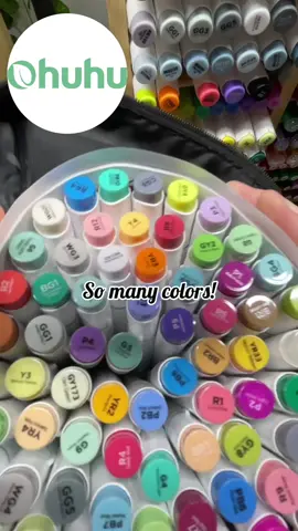 Grab your 72 set today! 🛒 #ohuhuart #ohuhu #ohuhumarkers #ohuhubrushmarkers #alcoholmarkers #alcoholmarker #tiktokblackfriday #tiktokcybermonday #tiktokshopblackfriday #tiktokshopcybermonday #blackfridaydeals #cybermondaydeals #coloringbooks #colortok #coloringtok #trending #tiktokshopfinds 