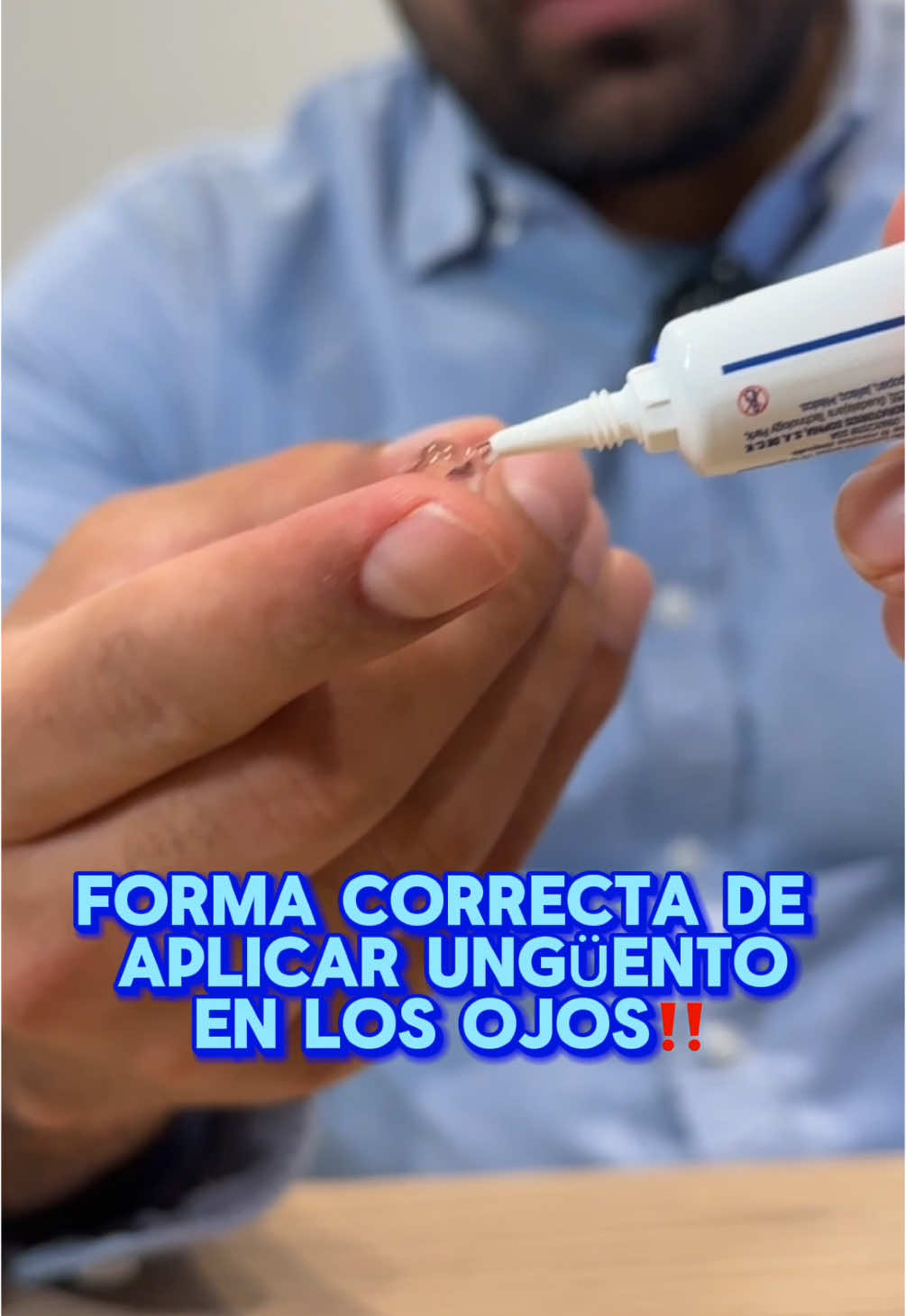 ¿Te recetaron ungüento para los ojos? Esta es la manera correcta de aplicarlo👁️ #oftalmologia #oftalmologo #enlacevisual #ojos #miopia #astigmatismo #cuidadodelosojos #cdmx #vision  #MLBB8TH 