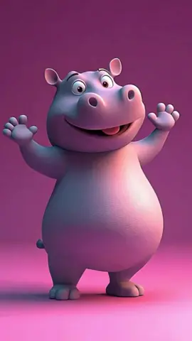 #moodeng #น่ารัก #เต้น #การ์ตูน #fyp #ai #หมูเด้ง