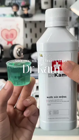 Nước súc miệng chuẩn Y Khoa Dr Kam (MN mua hàng tại giỏ hàng bên dưới nha ⤵️)  #nuocsucmieng #drkam #chamsocrangmieng #review #unboxing 