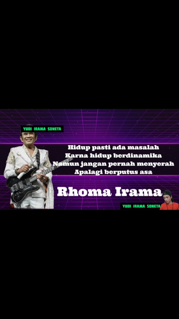 Assalamualaikum,Hidup pasti ada masalah,Karena hidup berdinamika namun jangan pernah menyerah,Apalagi berputus asa #rhomairama #soneta #fypシ #fyp #fypシ゚viral 