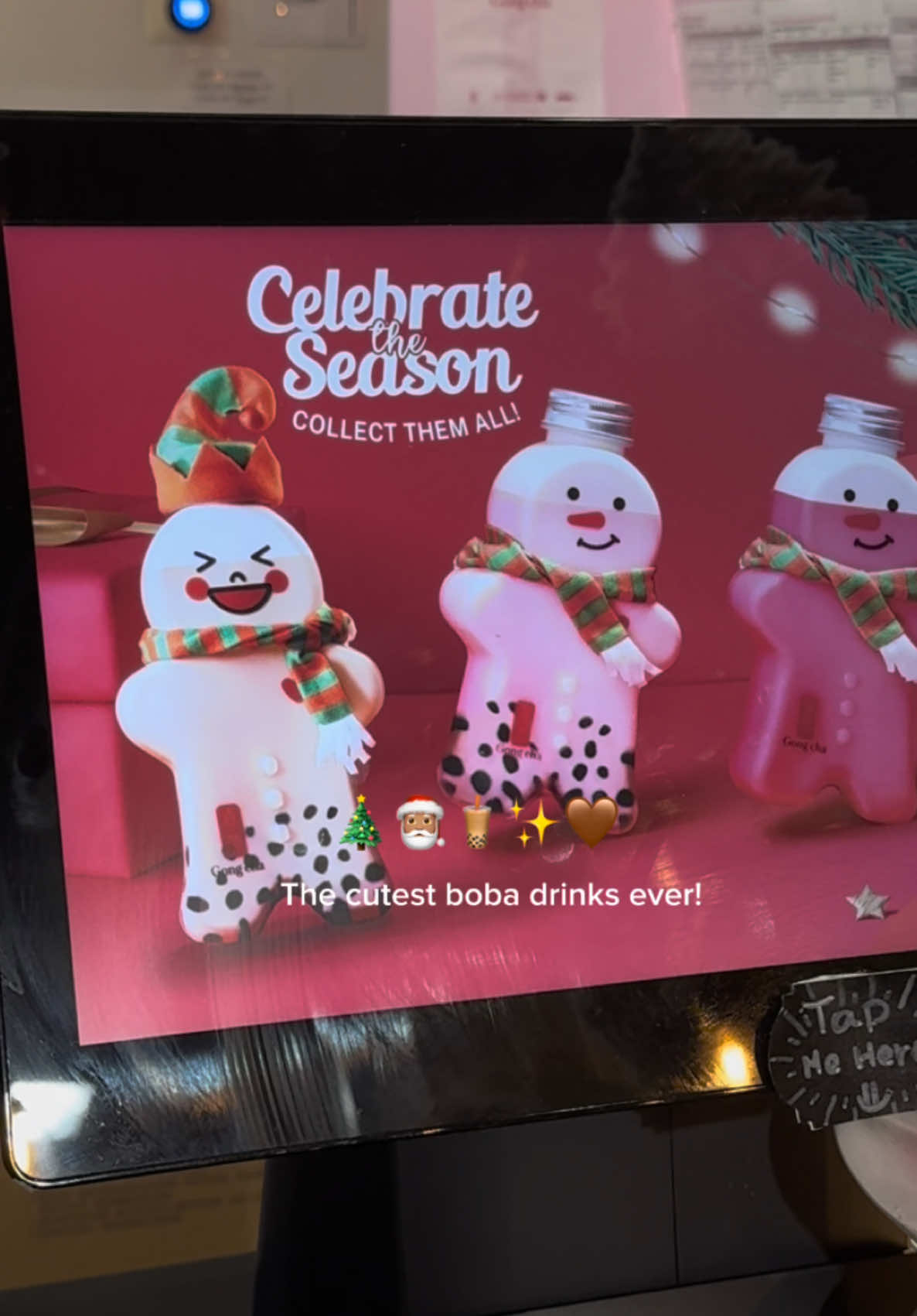 📍 Gong Cha boba  🎄🧋✨🤎🎅🏽 #christmasdates #christmasevents #christmas2024 #bobadate #datenight #girls #lacoffee 