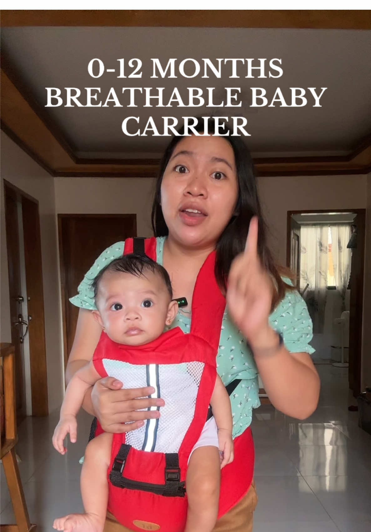 BREATHABLE BABY CARRIER | BABY ESSENTIALS sobrang worth it neto mga mare! #babycarrier #babyessentials #babyproducts #babytips #babyhack #babyhacks #babiesoftiktok 