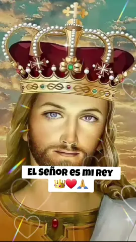 #Parati #felizdía de #CristoRey del #universo, El #Señor es mi Rey 🙌👑❤️ #Dios #Jesús #Rey #vivacristorey  #🙏❤️ #👑👑 