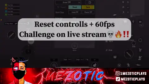 Reset controlls + 60fps challenge on Live💀🔥 #foryoupagе #fyp #mezoticarmy #mezoticplays #jodclan #pubg #pubgmobil #pakistan🇵🇰 #پبجی_موبائل #پبجی #n1tdmplayerpakistan #1eu_tdm_player #pubgmezotic #jigglekingmezo #mezotic 