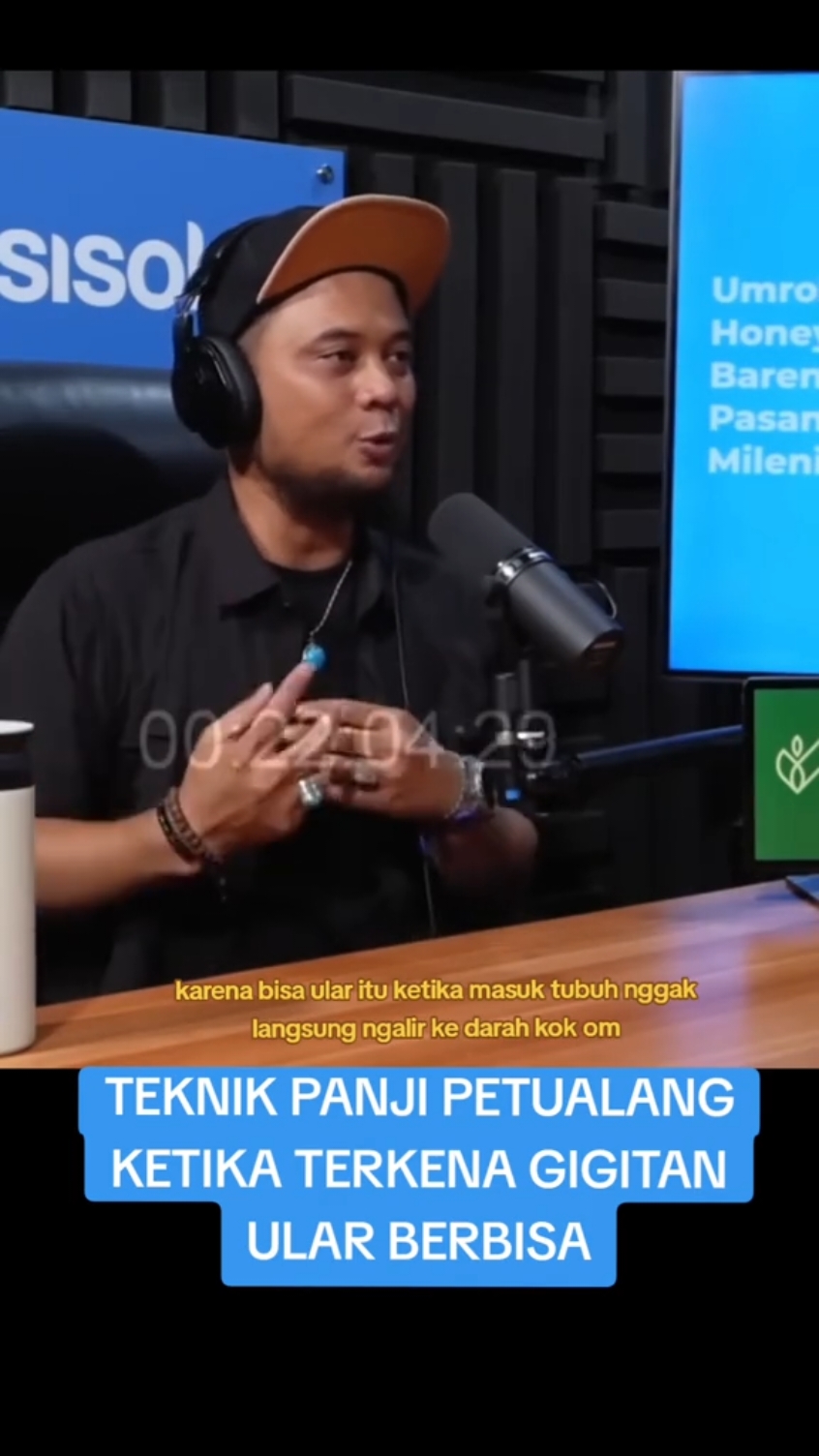 teknik pertama panji petualang ketika terkena gigitan ular berbisa di tengah hutan dan jauh dari medis. #panjipetualang #kasisolusi #podcastclips #ular #medis #fypシ゚viral #fyp