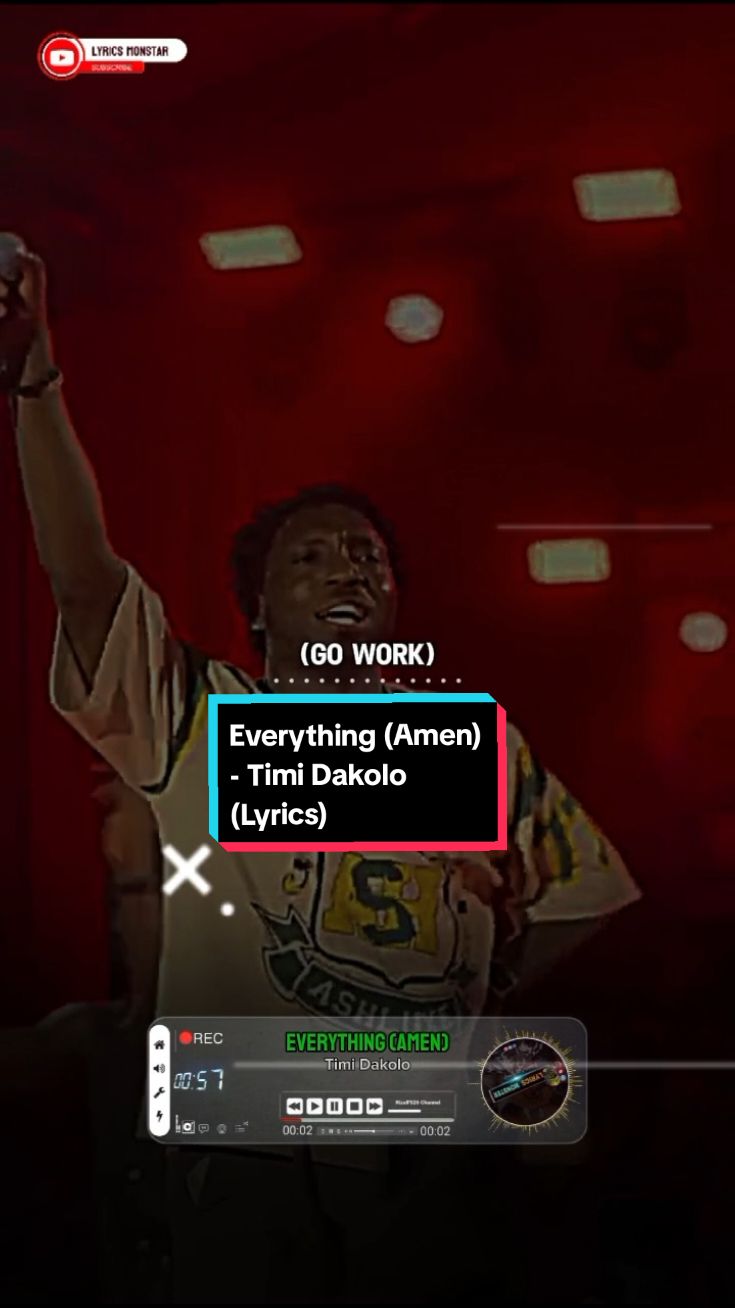 SONG: Everything (Amen) ARTIST: Timi Dakolo #timidakolo #everything #amen #happysunday #sunday #gospel #music #afrobeats  #trending #fyp #lyrics #viral  #lyricsmonstar #montylyrics #tiktoknigeria🇳🇬 #tiktokghana🇬🇭