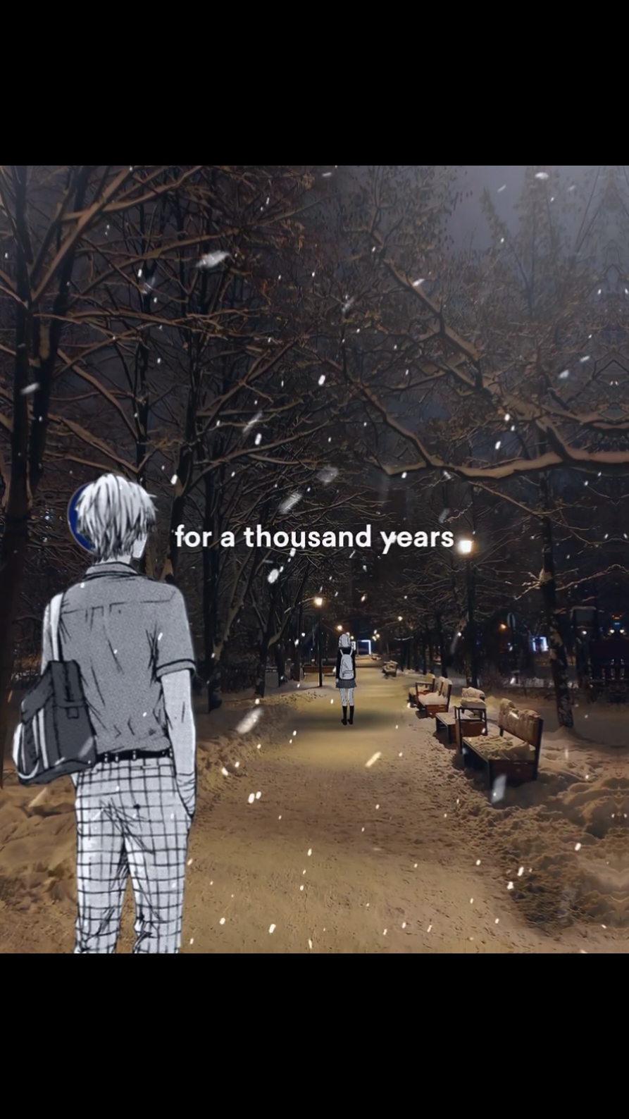 -A thousand Years- bjirlah ib:@.dazyh  .  .  .  .  .  .  .  . #gfxdesign #gfxanime #gfx #athousandyears 