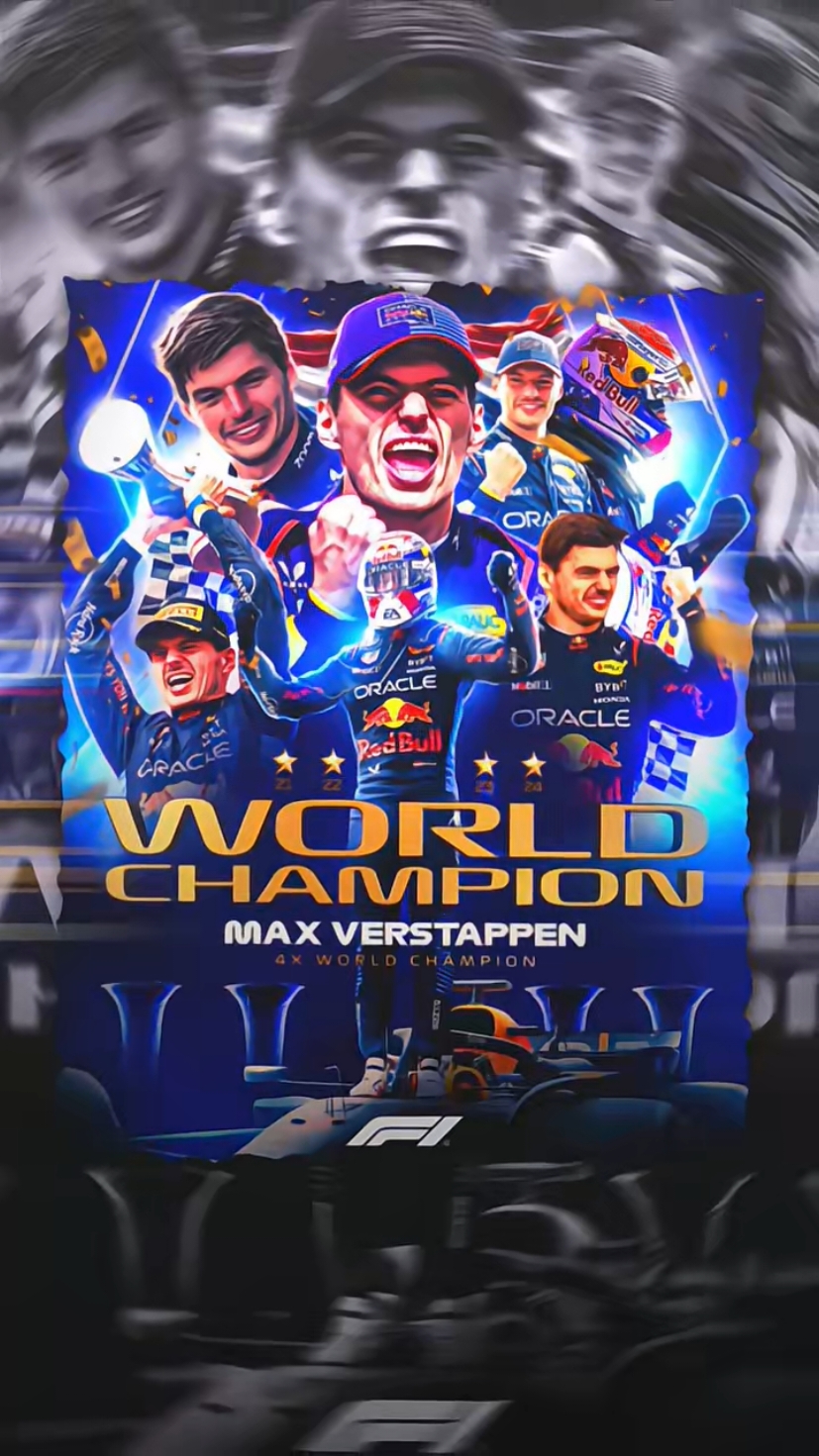 4x Champion Of The World🐯 #maxverstappen #verstappen #redbullracing #lasvegasgp #f1 #f1tiktok #f1edit #fyp #4u #racing