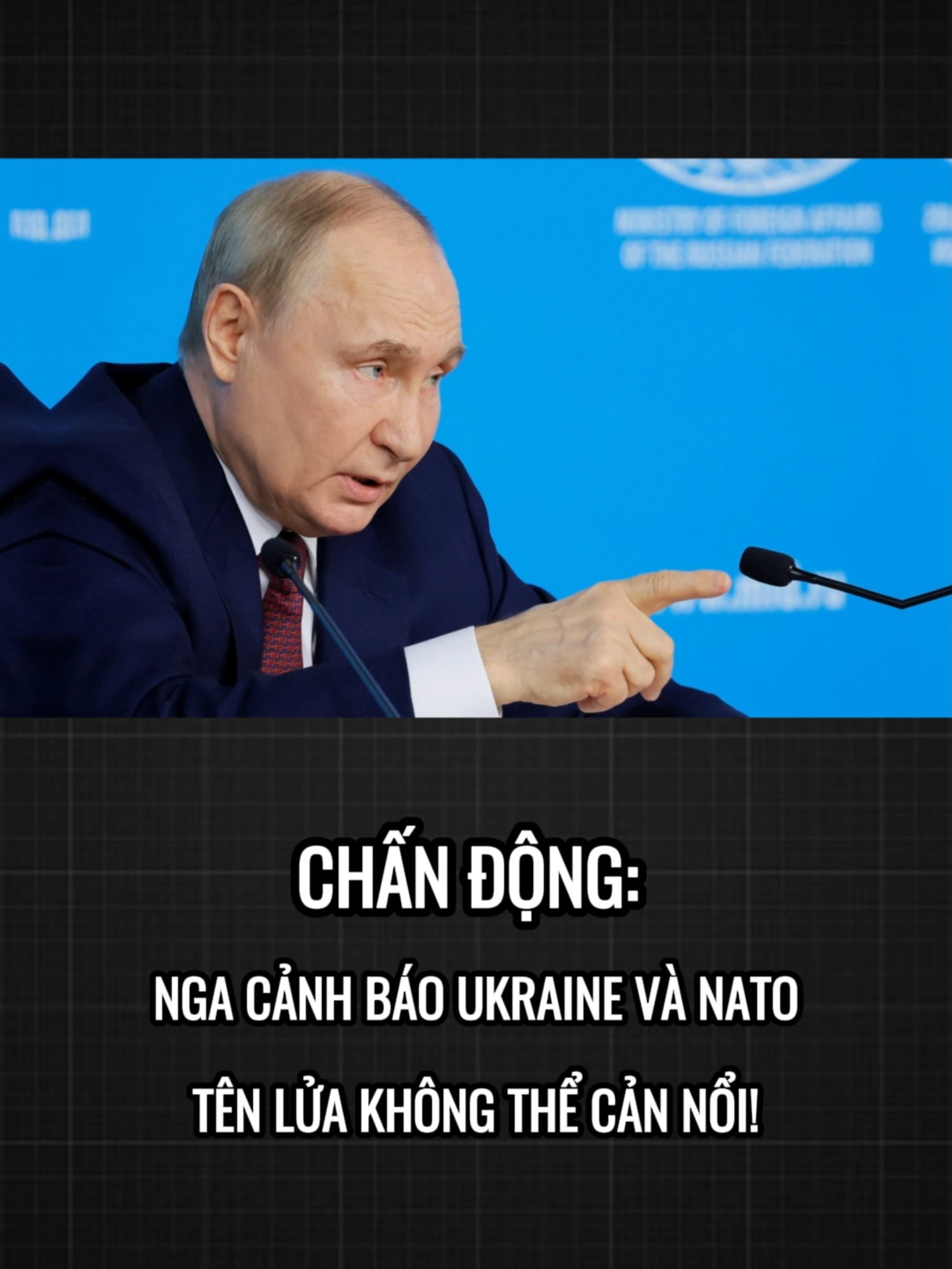 CHẤN ĐỘNG: NGA CẢNH BÁO UKRAINE VÀ NATO, TÊN LỬA KHÔNG THỂ CẢN NỔI! #tintuc #tinmoi #LearnOnTikTok #chientranhngaukraine #nato #nga #mỹ #ukraine