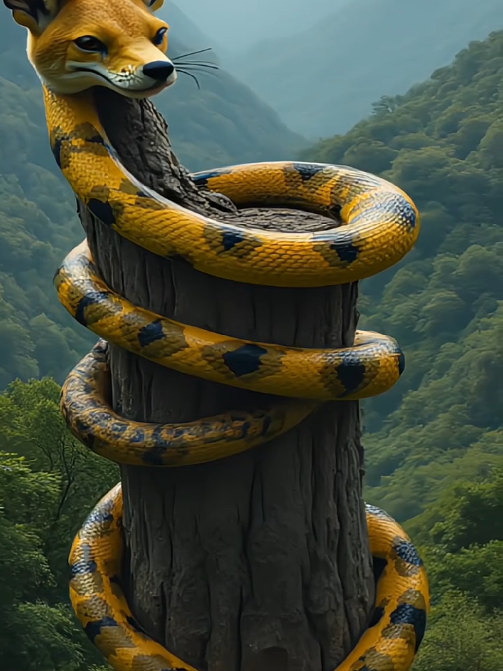 🐍#shorts #shortvideo #mature #facts #animals #snake #watersnake #snakevideq #wildlifeq #dragonsnakes #ai #foryou 