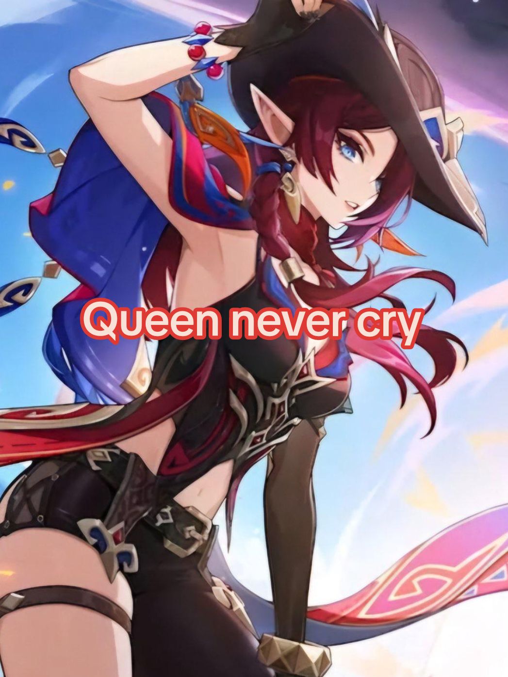 Queen never cry #GenshinImpact #genshin #hoyocreators #minakolul 