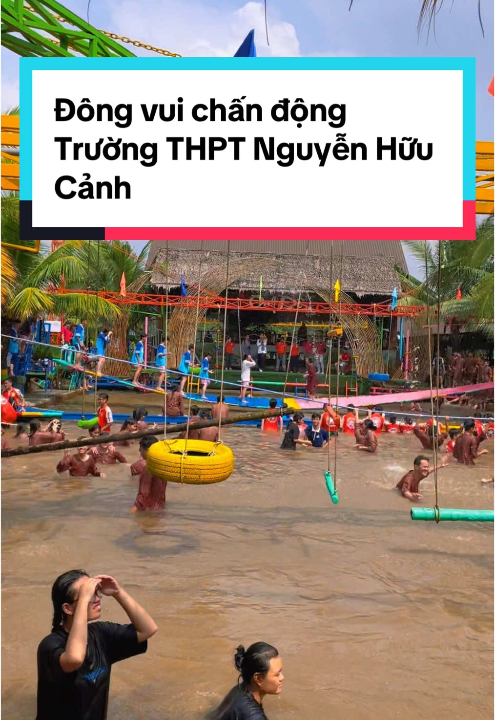 Đông vui chấn động cùng Trường THPT Nguyễn Hữu Cảnh vui nhộn và hấp dẫn #langdulichsinhthaiongde #ongdetiktok #ongde 