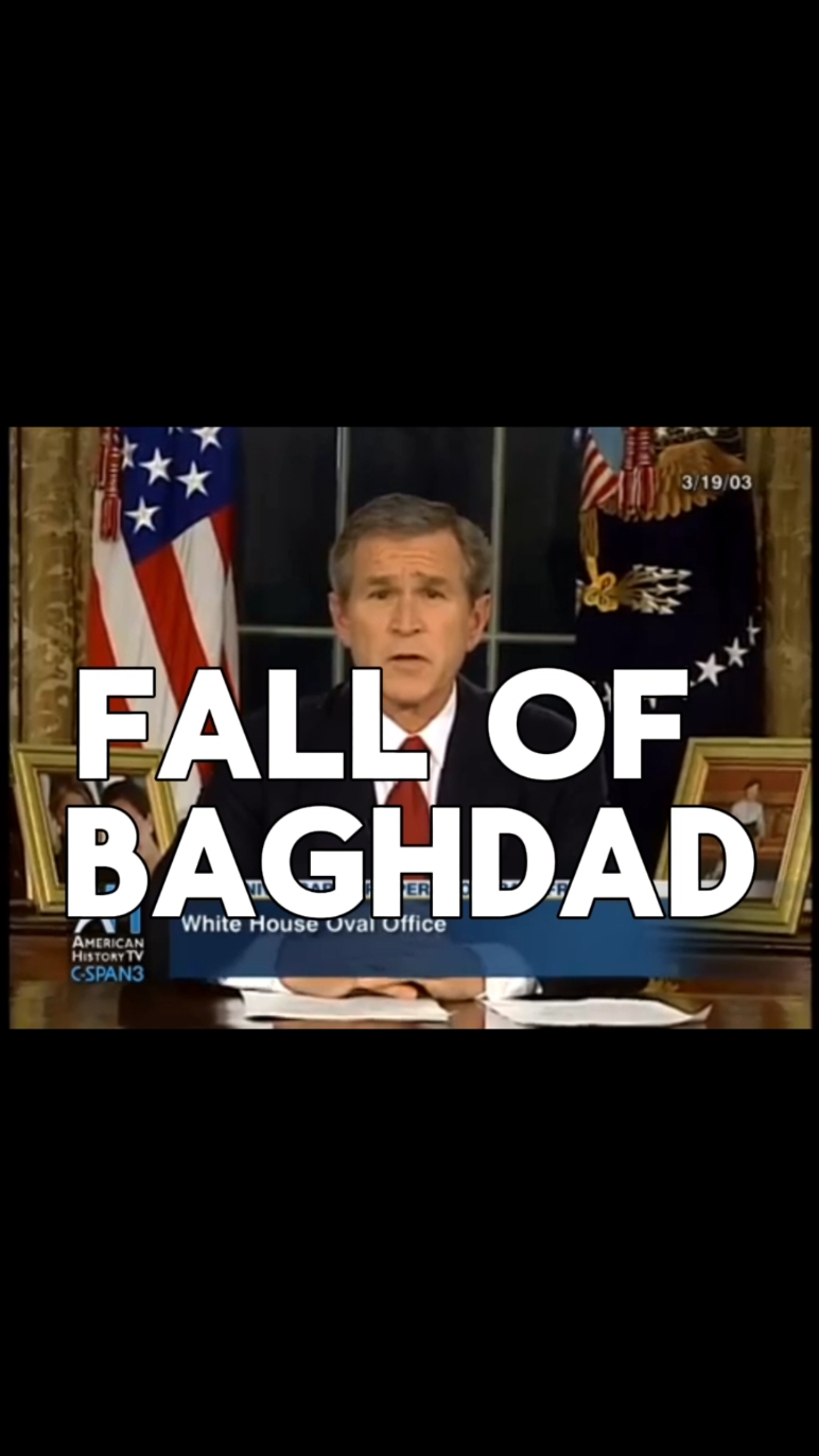 Fall of Baghdad, سقوط بغداد  #سقوط_بغداد_2003 #بغداد #CapCut #boysdontcry #thecure #cure #iraq #saddam #baghdad #baghdad🇮🇶 #bush #georgebush #usa #america #fyppppppppppppppppppppppp  #العراق🇮🇶 #العراق #🇮🇶  #iraqi 