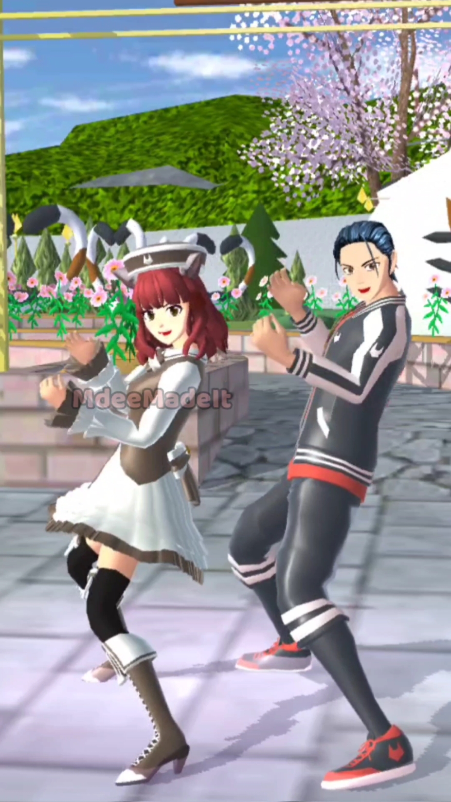 APT Dance Challenge #mdeemadeit #sakuraschoolsimulator 