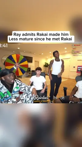 Ray admints rakai made him less mature since he met him#fyp #foryoupage #trending #kaicenat #xyzbca #kai 
