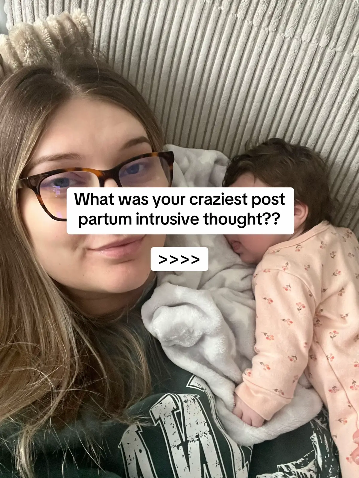 I used to and still do have CRAZY intrusive thoughts, walking over a bridge?? What if i accidentally throw Hallie over into the water?? Walking next to a busy road? What if the pram loses control and goes into the road?? #mumsoftiktok #postpartumanxiety #ppa #intrusivethoughts #mumtok 