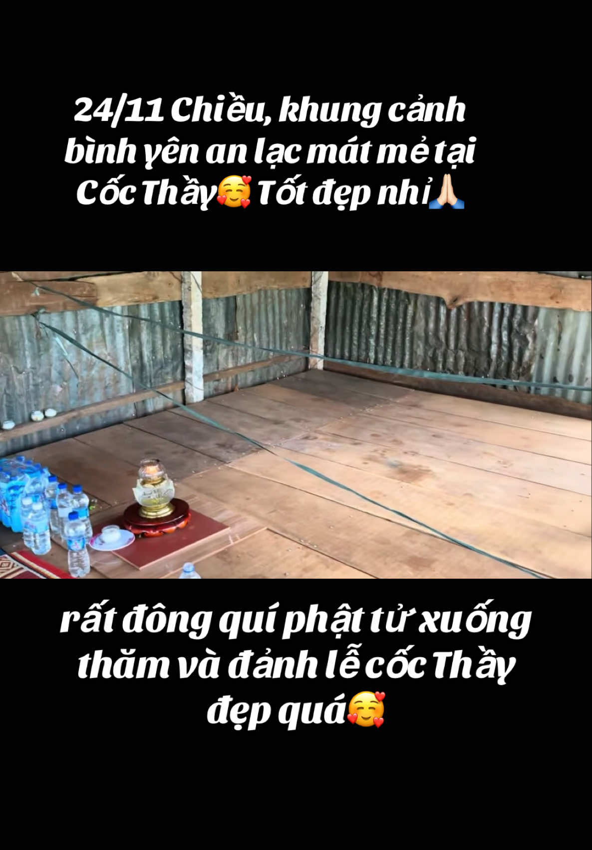 24/11 Chiều, khung cảnh bình yên an lạc mát mẻ tại Cốc Thầy🥰 Tốt đẹp nhỉ🙏🏻#longkadaily #thayminhtuemoinhat #thichminhtue #thayminhtue #suminhtue #utthin 