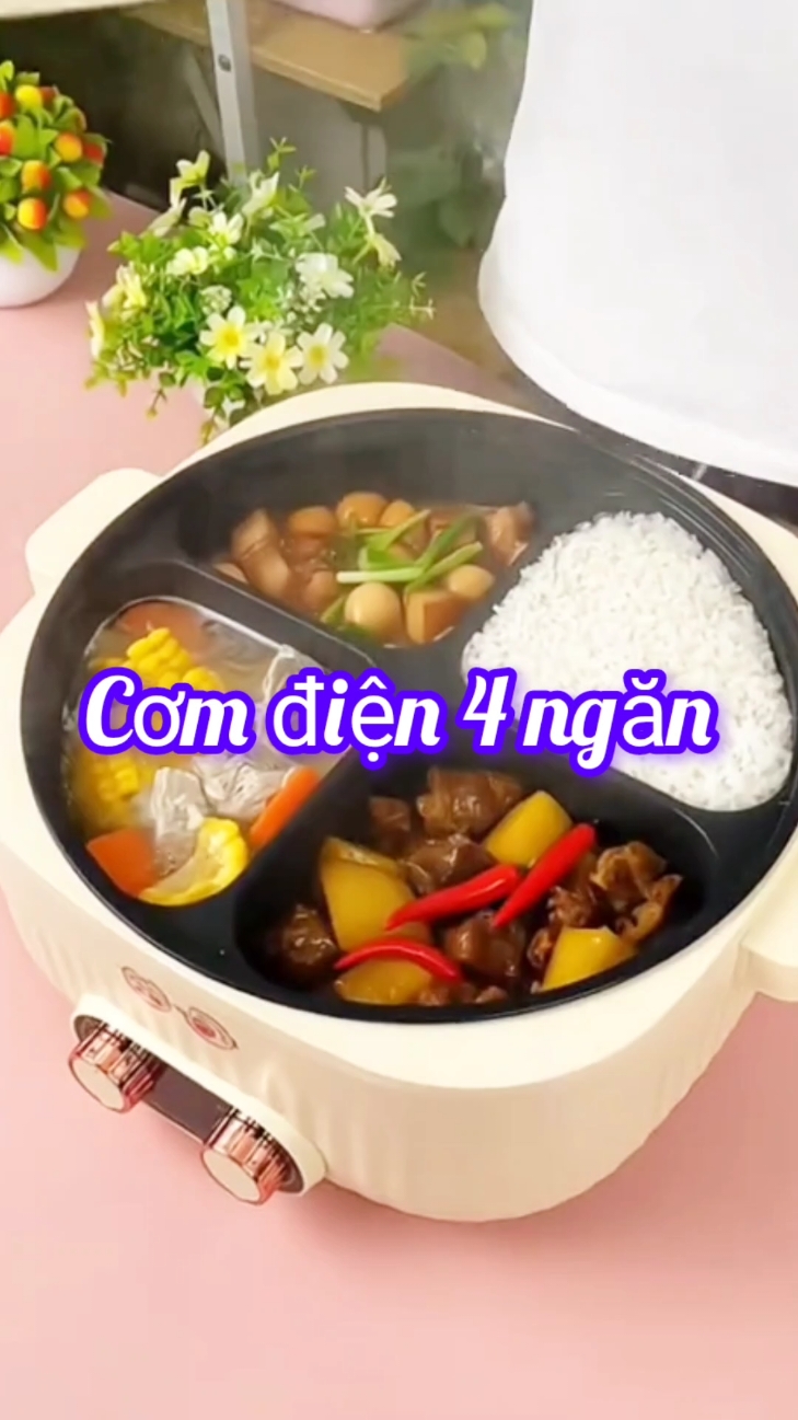 Gia Dụng Tiện ích. Nồi Cơm Điện 4 Ngăn. #giadungtienich #noicomdien #xuhuong  #xuhuongtiktok  #tiktokindia  #tiktokviral  #views 
