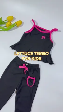 Cute OOTD Lettuce Terno for Kids. #lettuceternopairforkids #lettuceternoforkids #kidsootd #kidsoutfit #girlsoutfit #kidsterno 
