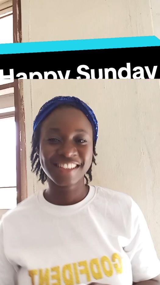 Happy Sunday🤍😇 #dynamic_unique_outstanding #TemiloluwaGraceOwolabi #thechristiancreative #chatwithtemiloluwa #purposefullivingonlyinchrist #HappySunday 