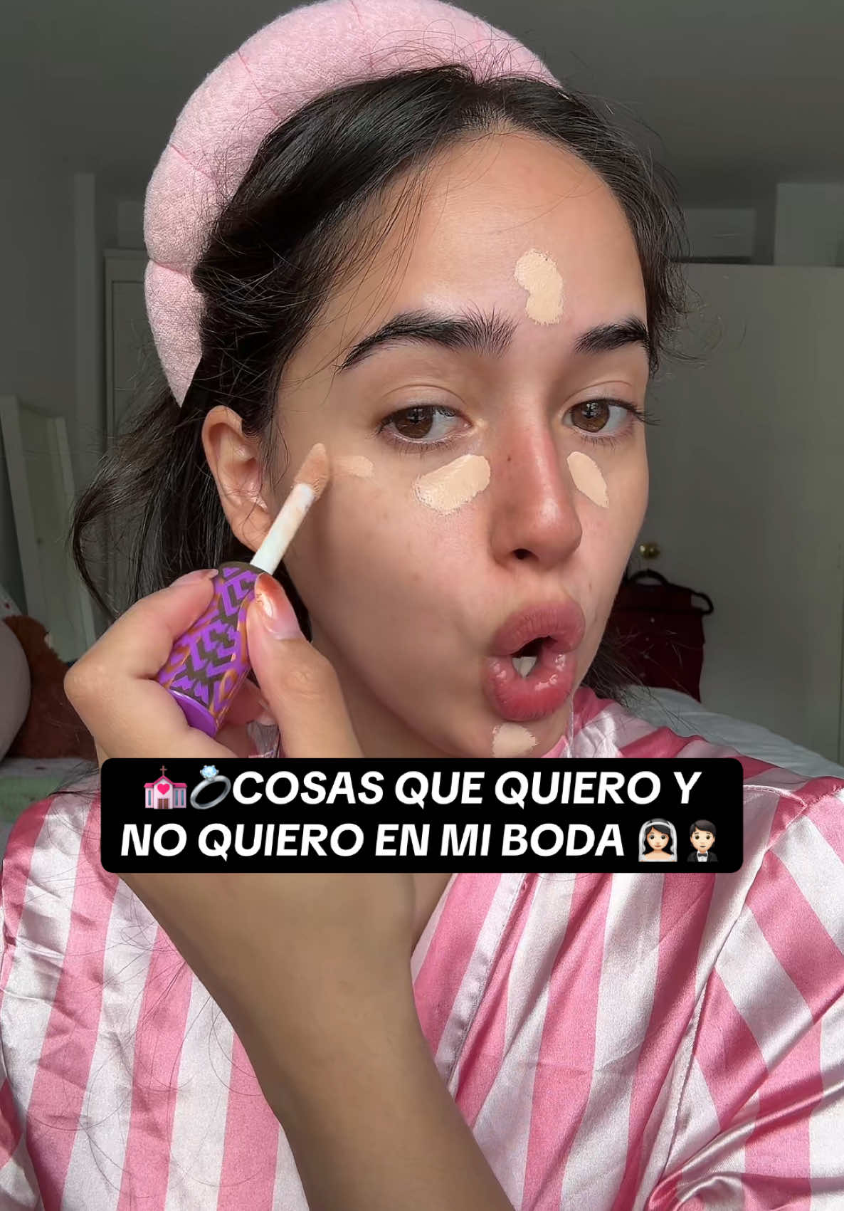 Cuando haga mi boda en un futurooo, estas son algunas de las cosas que quiero y que NO quiero 😳👰🏻‍♀️🤵🏻 Dame mas ideas en comentarios!!!  #boda #grwm #grwmmakeup #casamiento #españa #opinones #grwmstorytime 