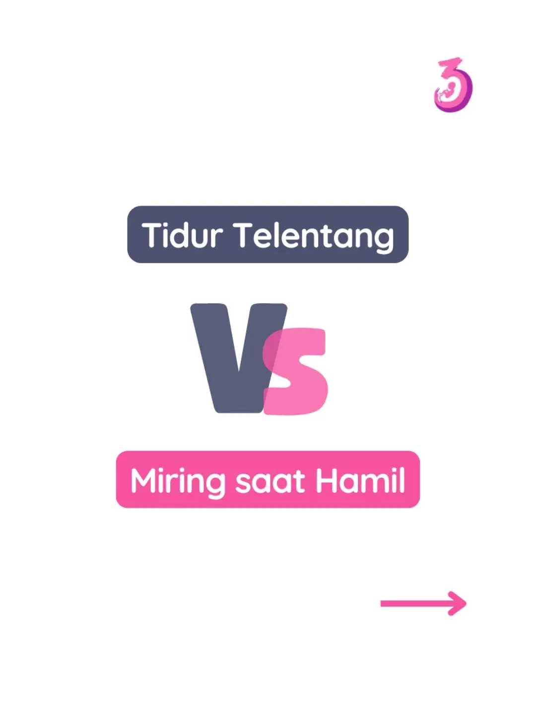 Tidur telentang bagi bumil vs tidur miring, mana yg lebih baik moms? Yuk cek disini perbedaannya #bumilsehat 