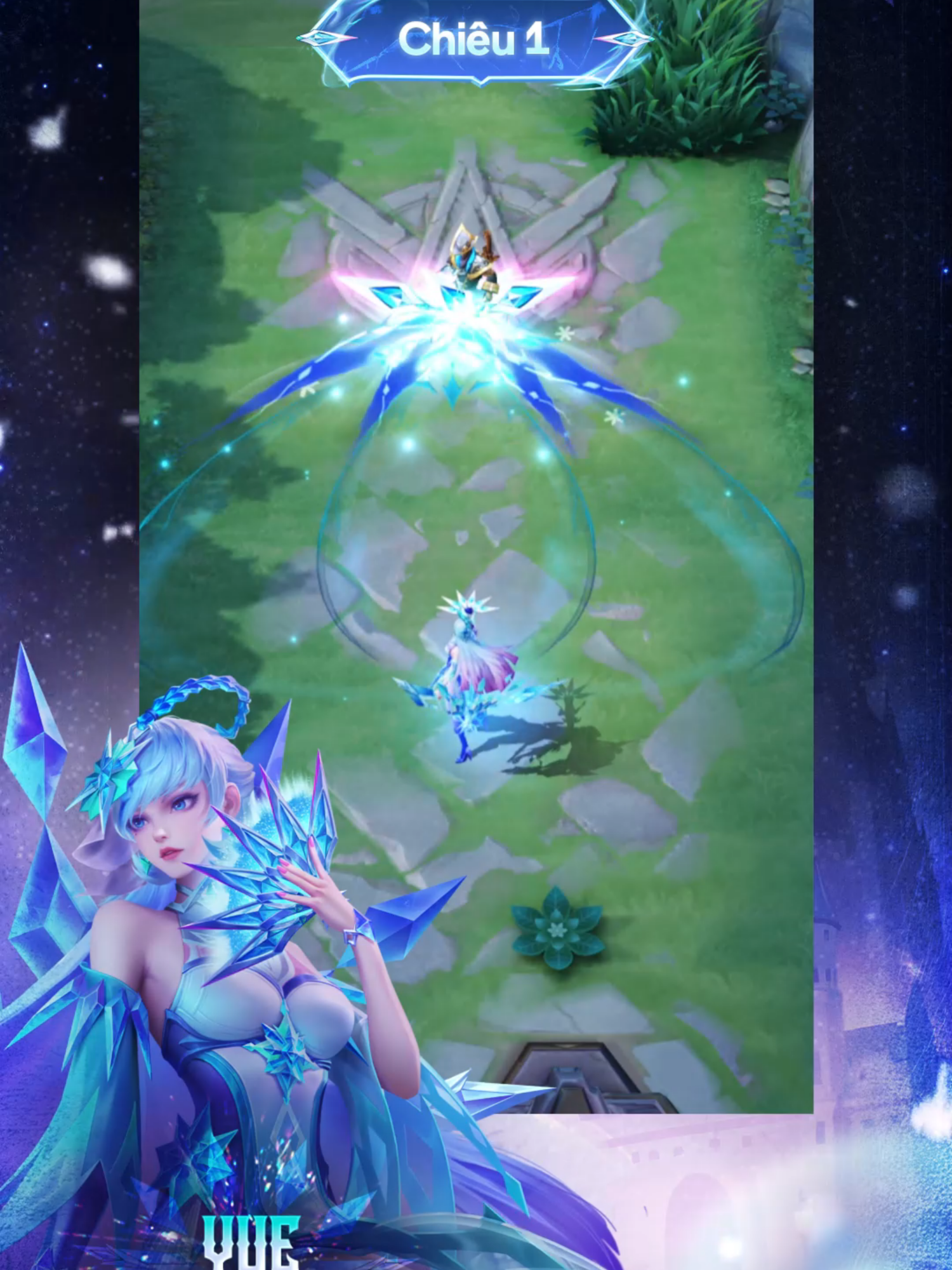 ❄️ HIỆU ỨNG CHIÊU THỨC | YUE NỮ HOÀNG BĂNG GIÁ ❄️ #lienquanmobile #garena #aov #xuhuong #GamingOnTikTok #fyp