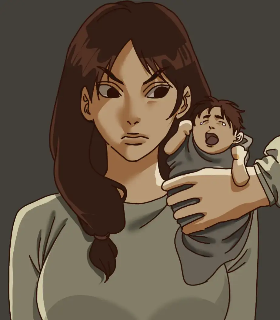 shouldve made eren speak to himself instead of carla but i was too lazy #aot #AttackOnTitan #eren #erenjaeger #erenyeager #leviackerman #queennevercry #manhwa #meme #lockin 