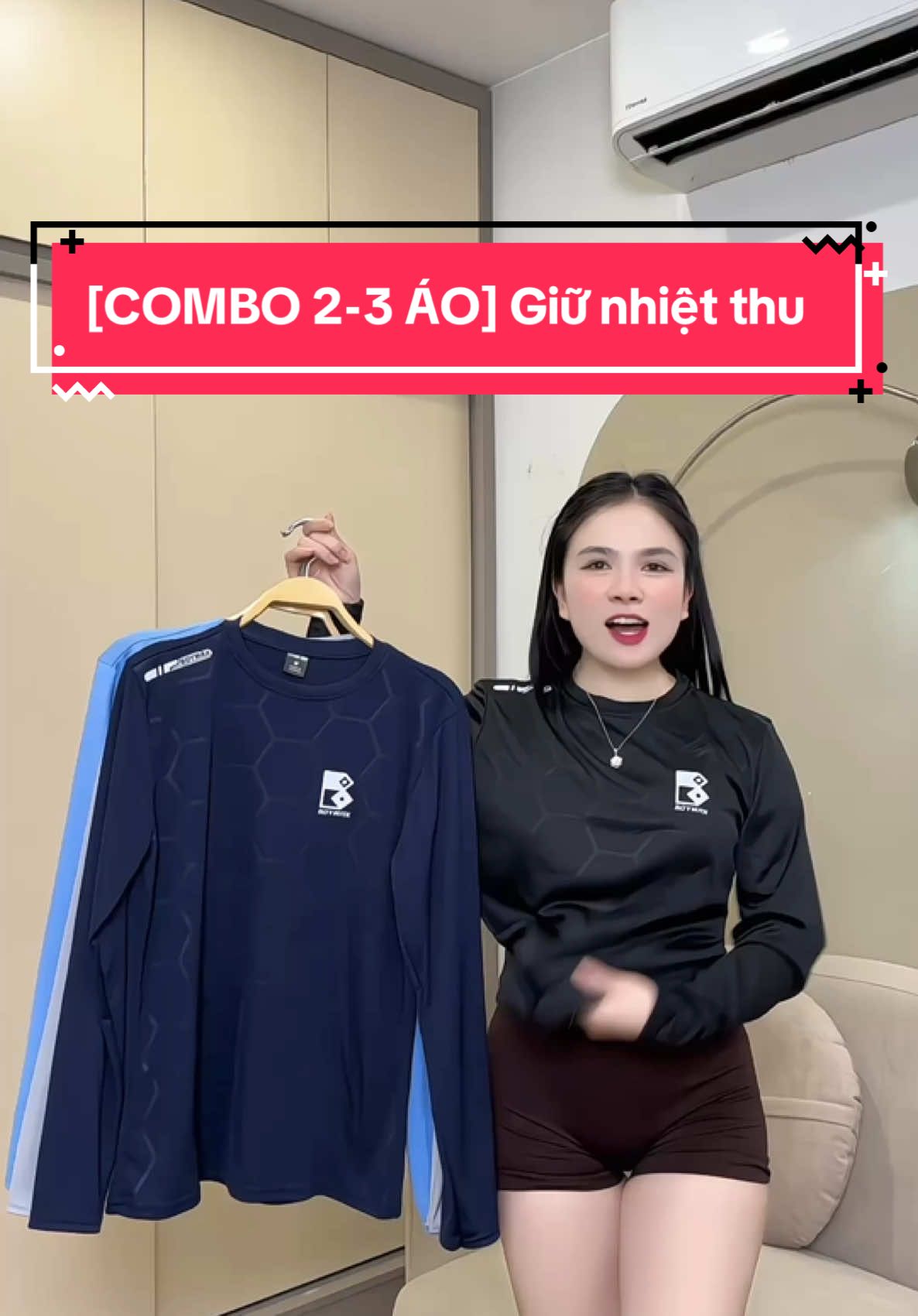 [COMBO 2-3 ÁO] Giữ nhiệt thu