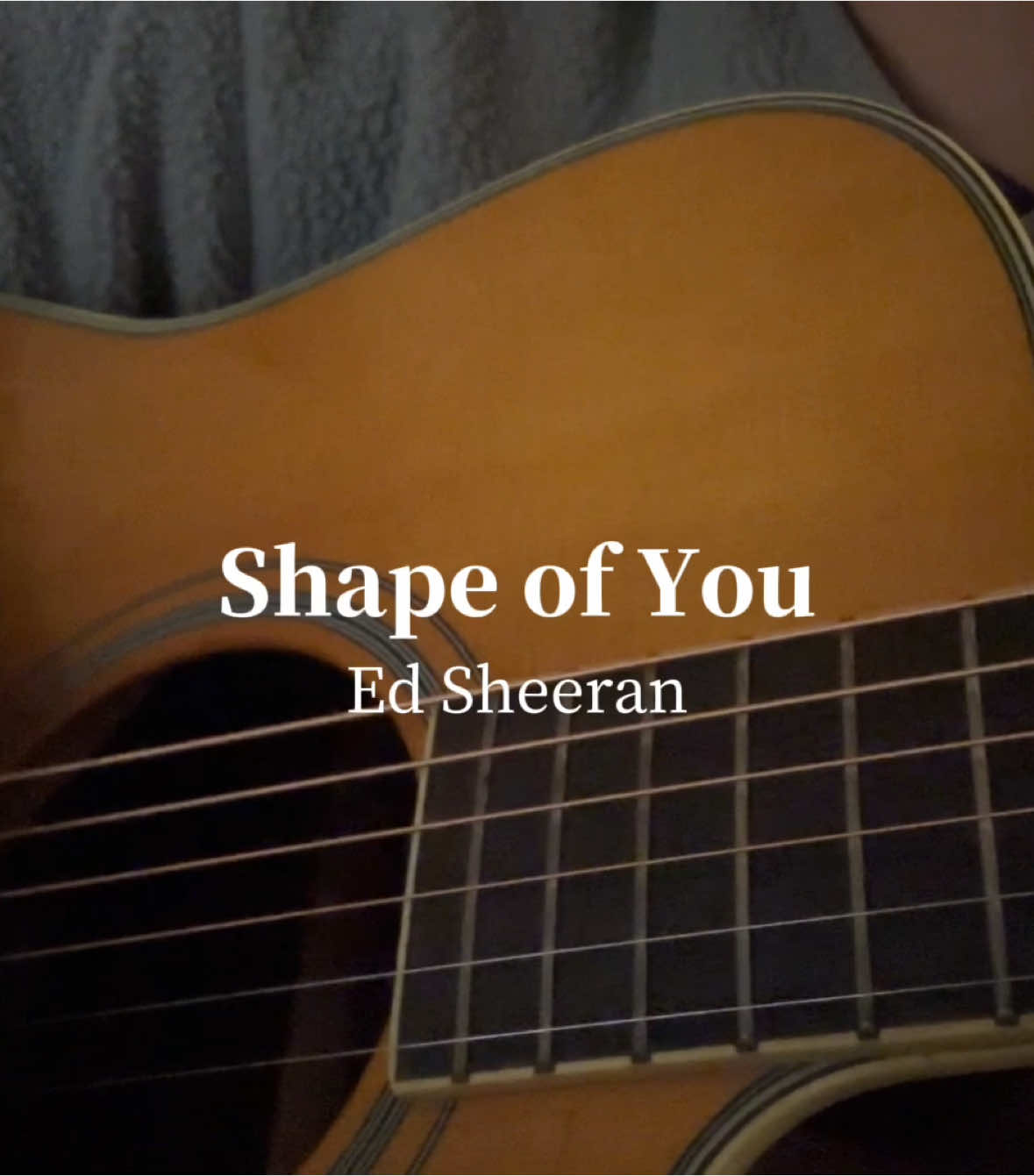 好きな洋楽あったら教えてほしいな #shapeofyou #edsheeran #弾き語り #カバー #おすすめ #cover