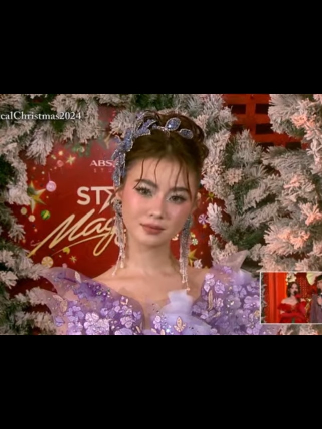 iba ang datingan pang fairy🧚‍♀️💜 #sofiasmith #fypppppppp #fypppppppppppppp #christmasballabscbn #starmagicalchristmas2024 @Sofia Smith @Ali @Ako to mama mo @MyrnaSth🥰 