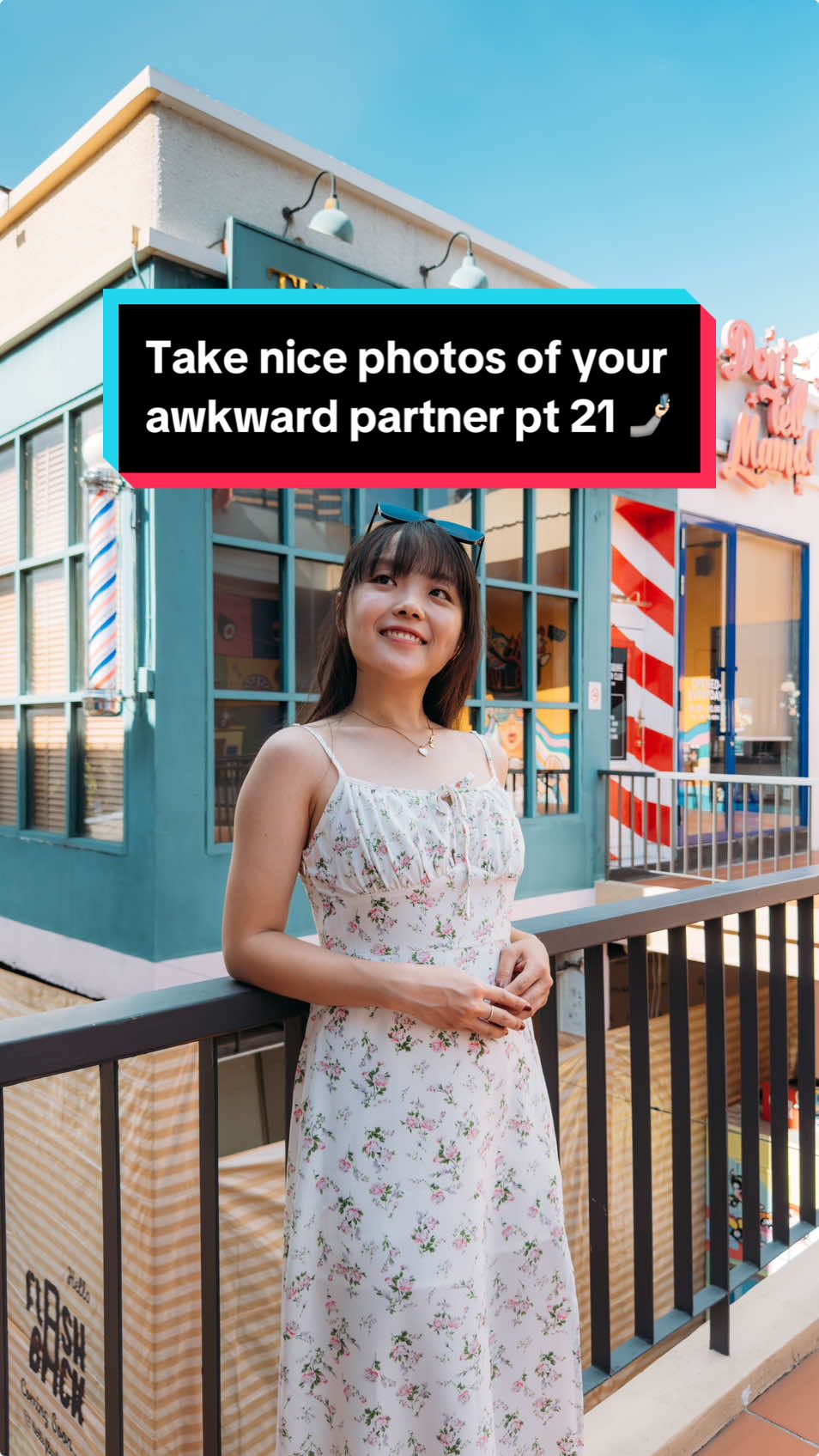 Easy ways to take better photos of your partner 🤳🏻 . #phototips #photohacks #mobilephotography #photography #OOTD #coupleshoot #iphoneonly #singapore #bangkok #bkk #thailand #coupleideas   #couplereels #travel #photoideas 