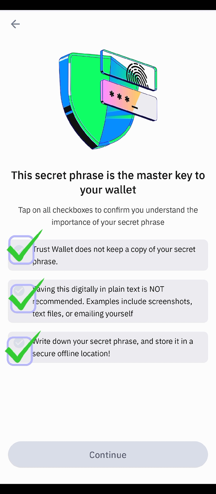 How to create Trust wallet 💱 #binance #crypto #trending #foryoupage #the_crypto_sk_king 