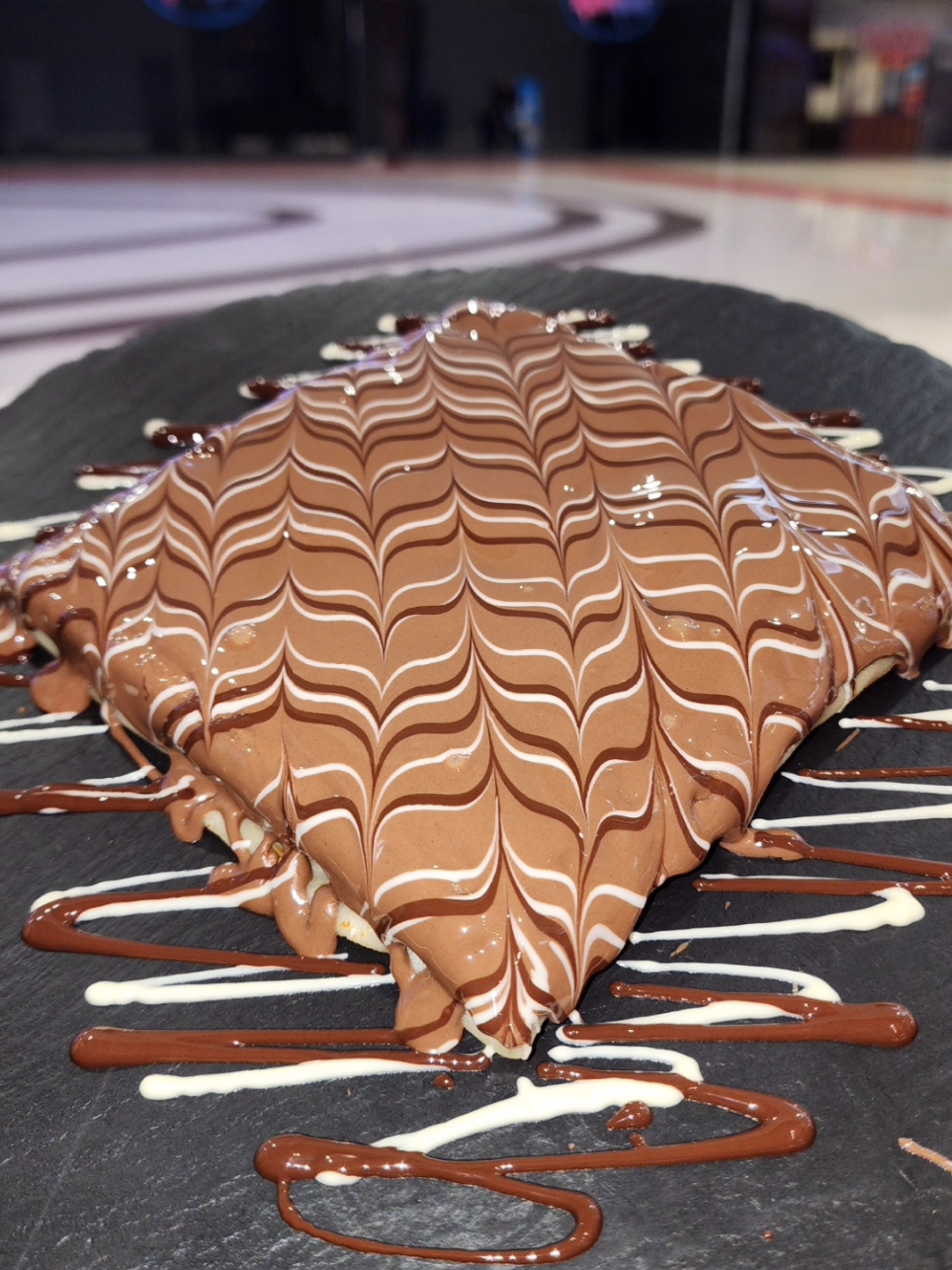 Nutella Chocolate Crepe Design || yummy food ||  #cakedesign #art #cake #crepe #design #shortvideo #shorts #reels #tiktok 