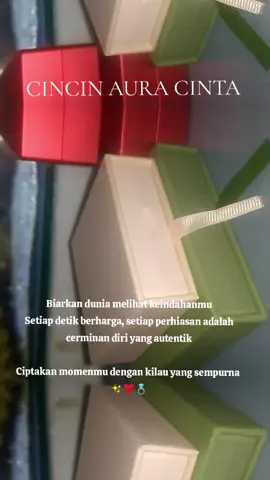 📢 Satu kilau,  adalah refleksi dari kepribadianmu. Pilih yang sesuai dan pesonamu dengan sejuta makna  Biarkan Kilauan cahayanya  yang berbicara 💍❤️✨🌼