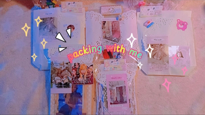 packing with me #blackpink #tiktok #xuhướng #xuhuongtiktokkk #xh #kpop #card #packingorders #packingwithme 